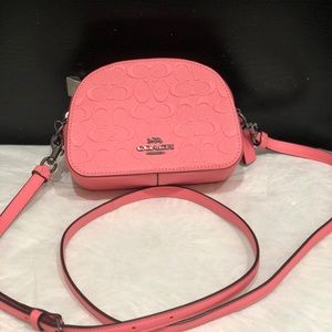 Coach mini cross body bag